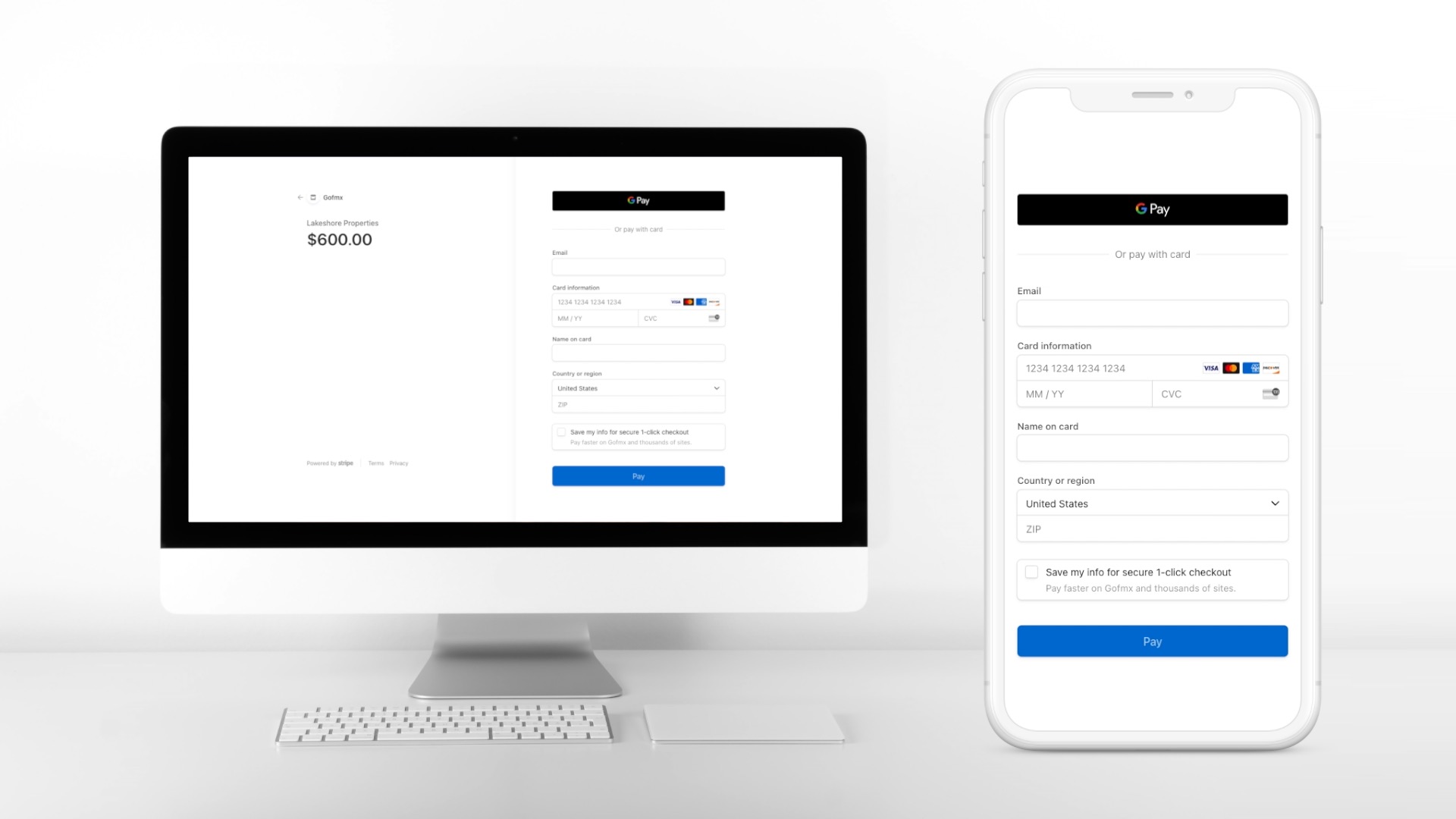 Payment Processing (Powered by Stripe)