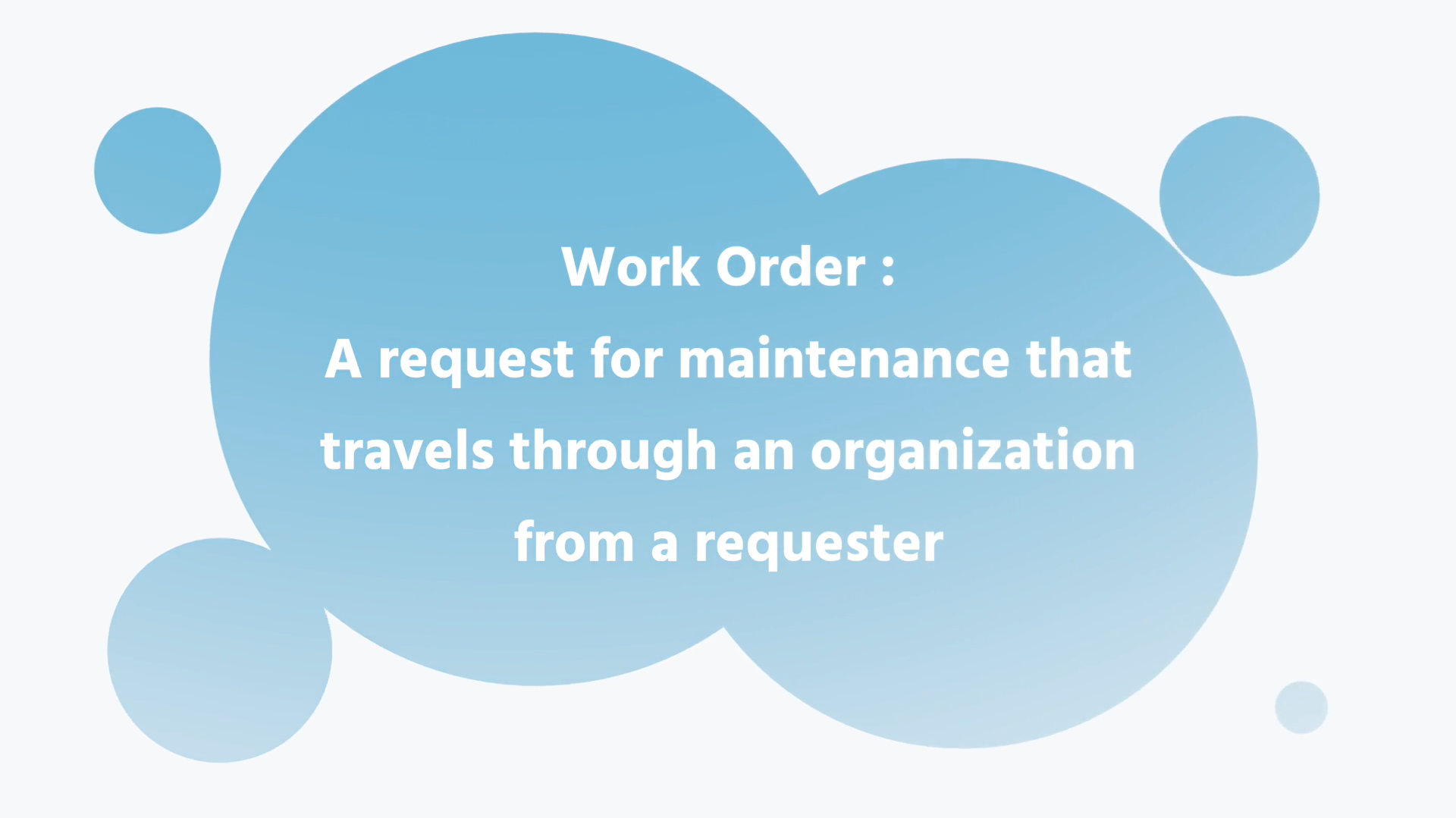 Work Order Management