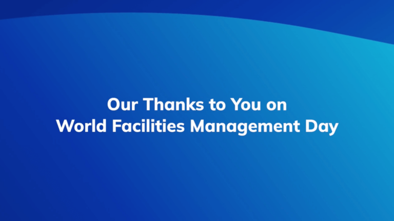 our thanks to you on world facilities management day