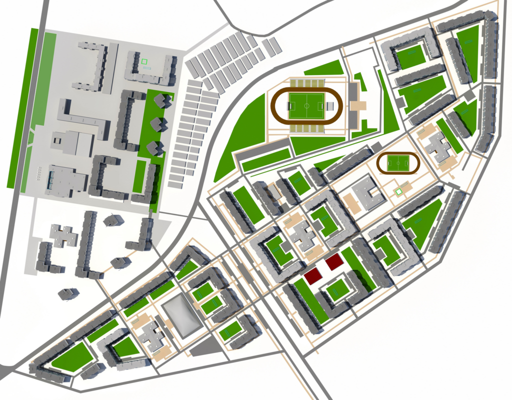 A campus master plan requires significant buy-in across an institution.