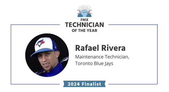 FMX Technician of the Year Finalist Rafael Rivera.